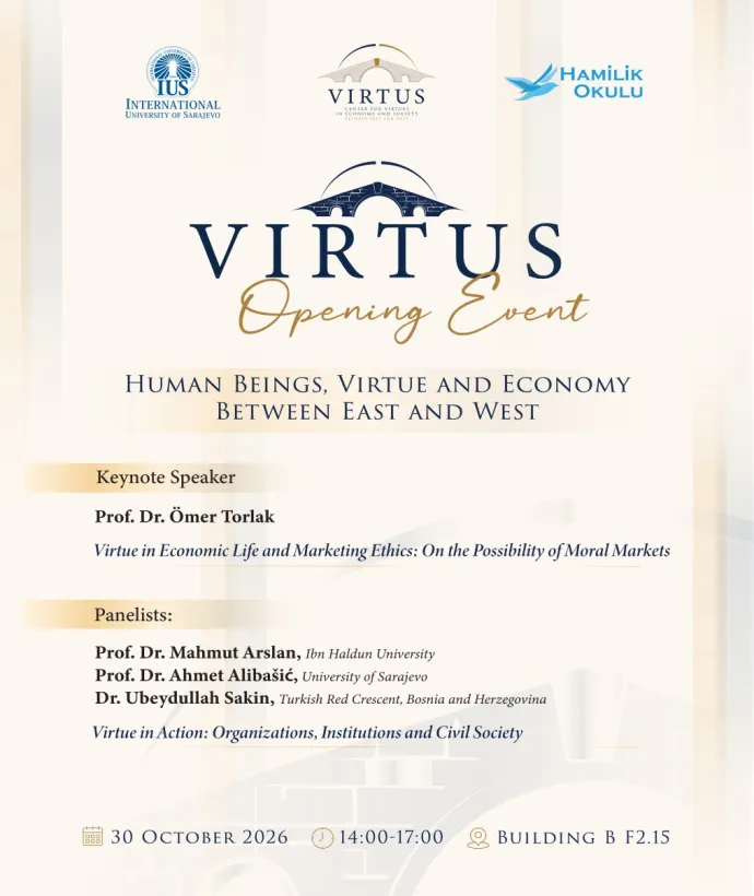 VIRTUS Opening Event: Human Beings, Virtue and Economy Between East and West