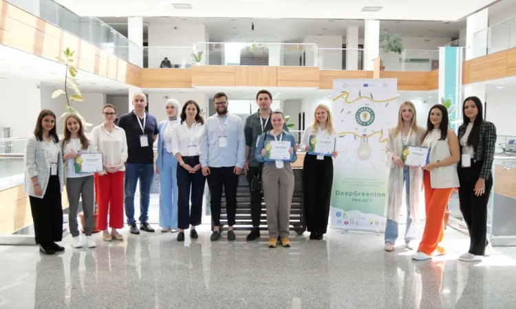 Povezivanje nauke, biznisa i umjetnosti: Takmičenje DGI Green Business Plan održano na IUS-u