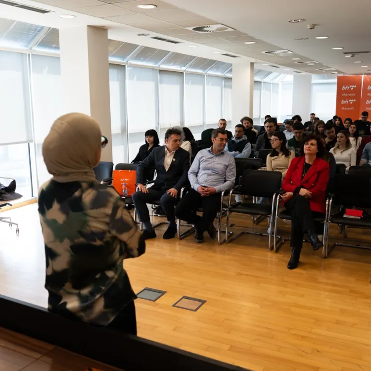 Bridging theory and practice: IUS students visit BH Telecom